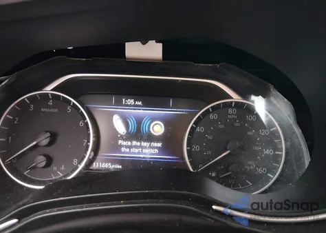 2020 Nissan Maxima Sv Xtronic Cvt z USA, uszkodzony, nr VIN 1N4AA6CV8LC361190